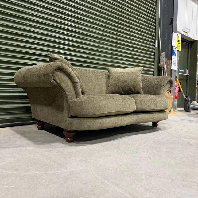 Oliver 2 Seater in Green Khaki - Ex Display