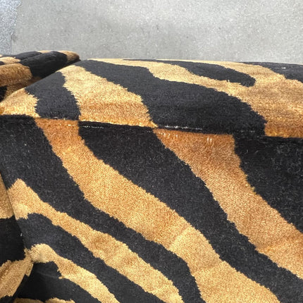Dopamine Armchair in Zebra Gold- Factory Seconds