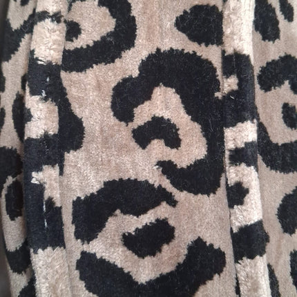 Empire Armchair in Cheetah Cream Velvet- Factory Seconds