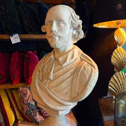 William Shakespeare Bust - Roman Stone- Clearance