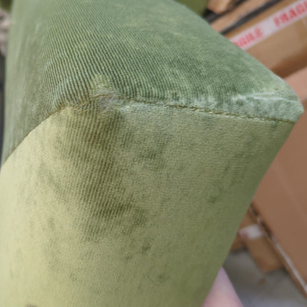 Hartington Left Hand Facing Chaise in Richmond Leaf Velvet- Ex Display