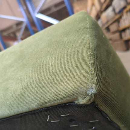 Hartington Left Hand Facing Chaise in Richmond Leaf Velvet- Ex Display