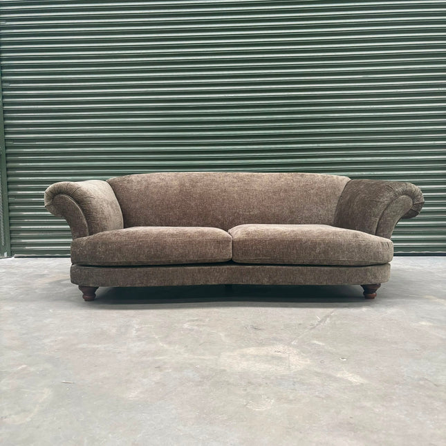Oliver 3 Seater Sofa Green Khaki Eddy Velvet - Ex Display