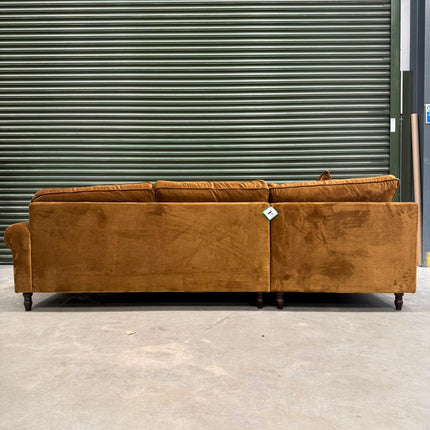 Dopamine Left Hand Facing Chaise in Opulence Bronze - Ex Display