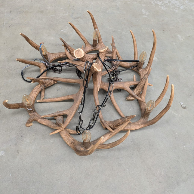 Wide Antler Chandelier- Ex Display