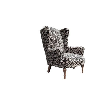 Winston Wingback in Animal Velvet- New