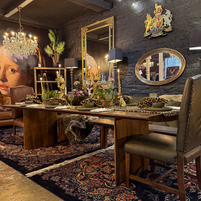 Wooden Ranch Dining Table - New