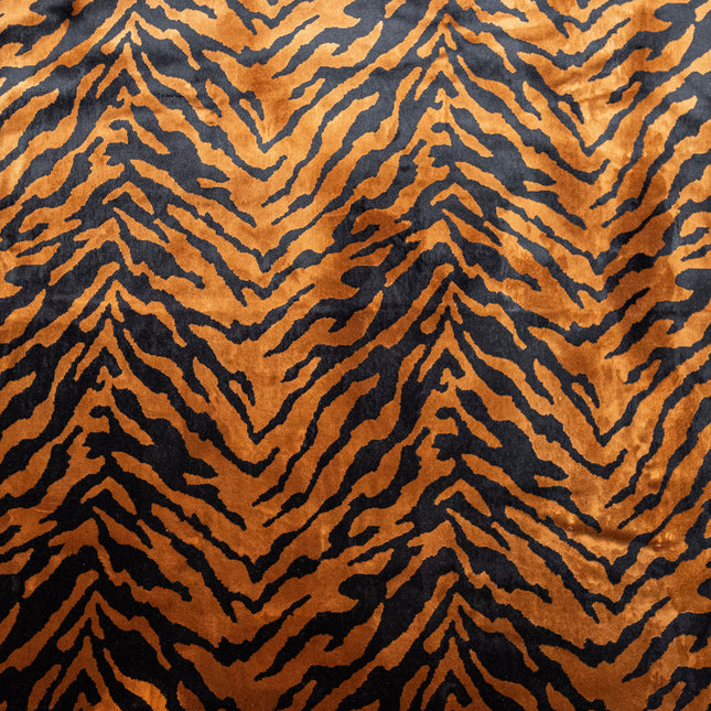 Zebra Brown Fabric - Clearance