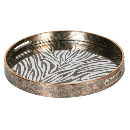 Zebra Pattern Tray
