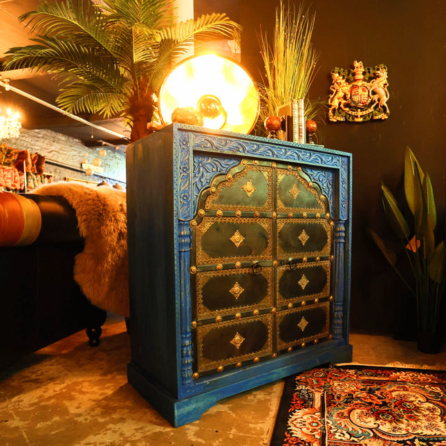 Indian Small Sideboard Cabinet