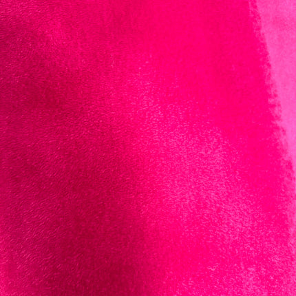 Albert Footstool in Plush Cerise Velvet - Ex Display