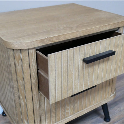 Small Wooden Bedside Cabinet