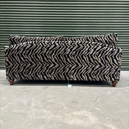 Bugsby 4 Seater Sofa Fitted Back in Zebra Cream - Factory Seconds (V&V)