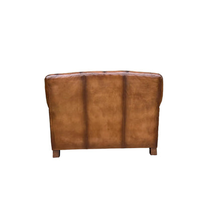 Cavendish Chesterfield in Hand Antiqued Buffalo Leather - Factory Seconds