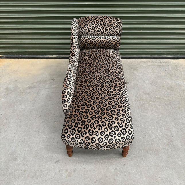 Selfridges Sofa Chaise LHF in Leopard Cream - Ex Display