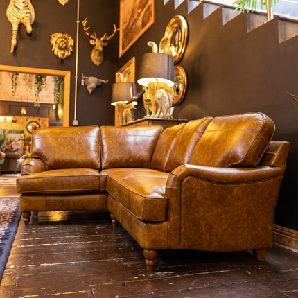charles cuba tan 1c2 corner sofa in leather