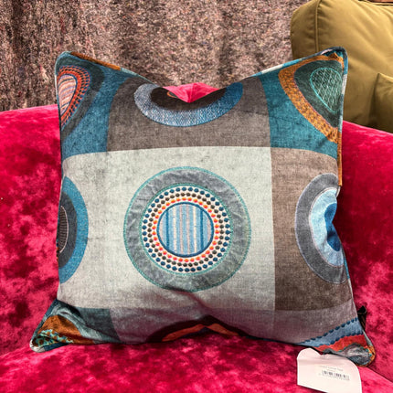 Cushion in Mulberry Dress Circle Velvet (Various Sizes) - Clearance