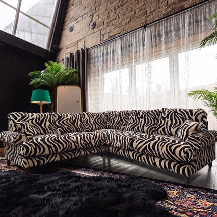 Dopamine in Zebra Stripe Velvet