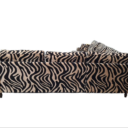 Dopamine in Zebra Stripe Velvet