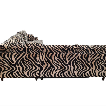 Dopamine in Zebra Stripe Velvet
