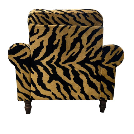 Dopamine in Zebra Gold Velvet