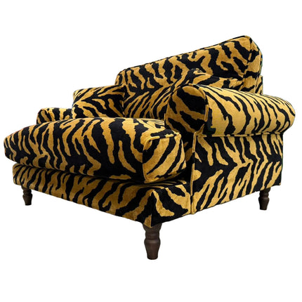 Dopamine in Zebra Gold Velvet