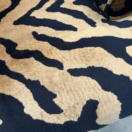 Dopamine Armchair in Zebra Gold - Ex Display