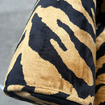 Dopamine Armchair in Zebra Gold - Ex Display