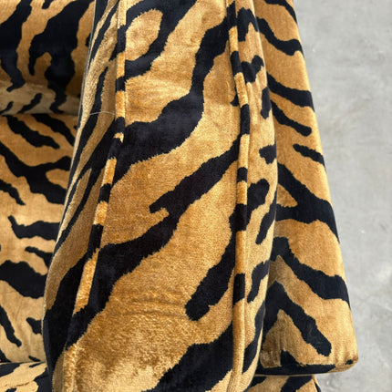 Dopamine Armchair in Zebra Gold - Ex Display