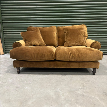 Dopamine 2 Seater Sofa in Opulence Bronze - Ex Display
