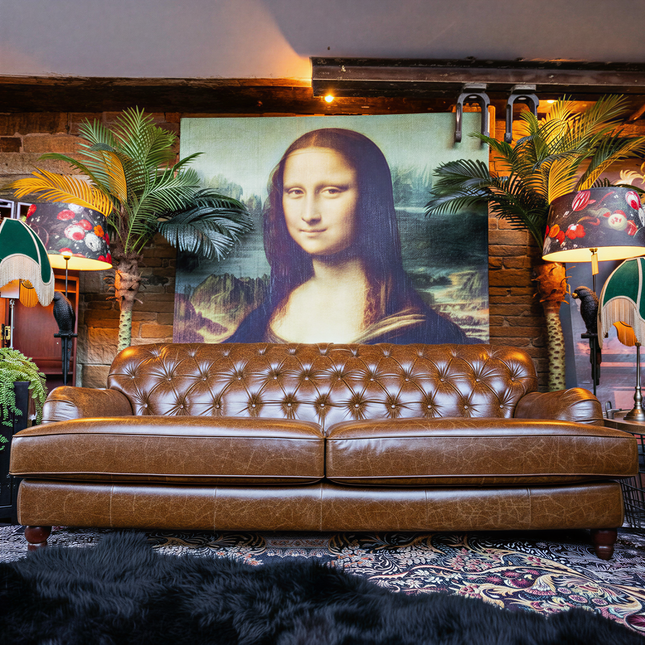 Eaton Chesterfield in Leather