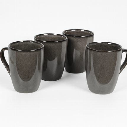 Set of 4 Ash Large Mugs