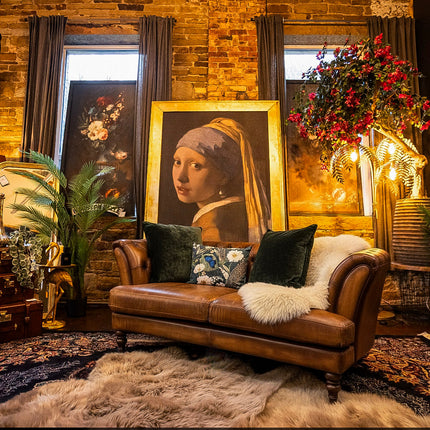 Henley Chesterfield in Hand Antiqued Buffalo Leather - (Various Sizes) - Factory Seconds