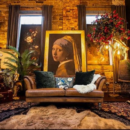 Henley Chesterfield in Hand Antiqued Buffalo Leather - (Various Sizes) - Factory Seconds
