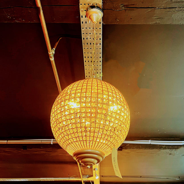 Chandelier Globe Glass