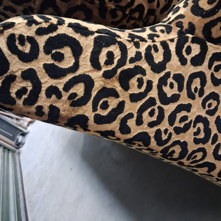 Benji 3.5 Seater Sofa in Cheetah Gold Velvet - Factory Seconds