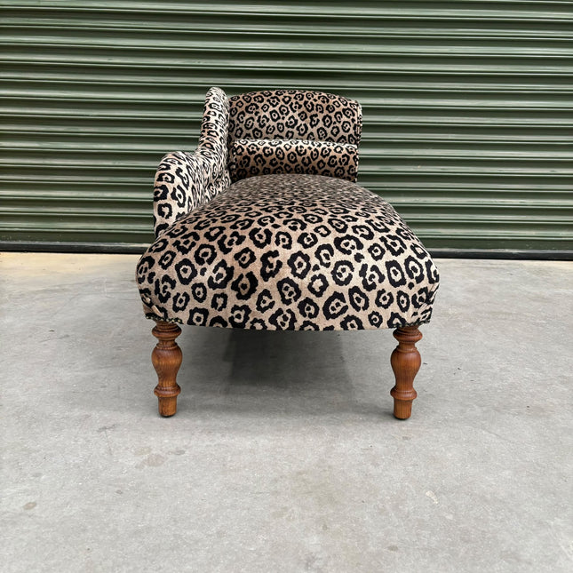 Selfridges Sofa Chaise LHF in Leopard Cream - Ex Display