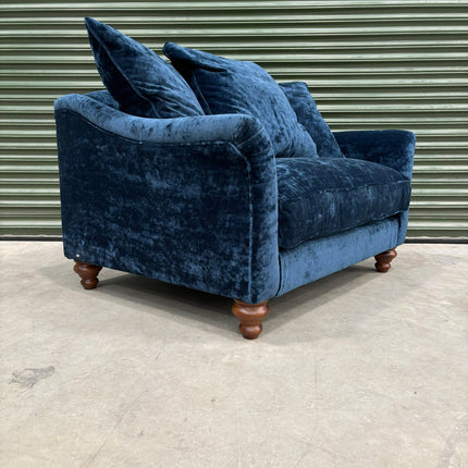 Bugsby Loveseat Snuggler in Sunshine Sapphire - Factory Seconds