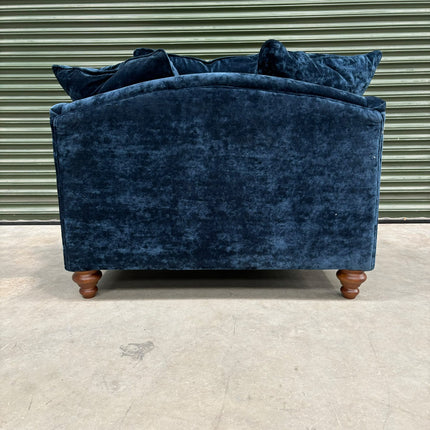 Bugsby Loveseat Snuggler in Sunshine Sapphire - Factory Seconds