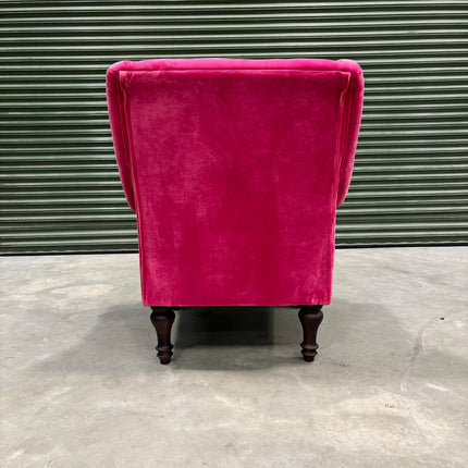 Maverick Armchair in Opulence Fuschia - Ex Display