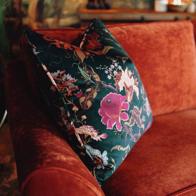 Cushion Scatter in Fantasia Floral Feather Filled - Promo