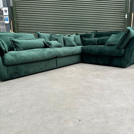 Moorland 3C2 / 2C3 Sofa in Plush Emerald - Ex Display