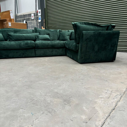 Moorland 3C2 / 2C3 Sofa in Plush Emerald - Ex Display