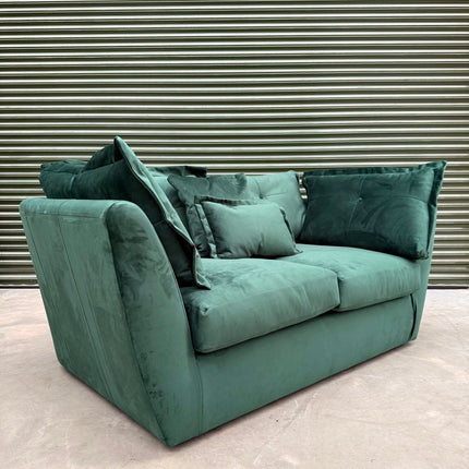 Moorland 2 Seater Sofa in Plush Emerald - Ex Display