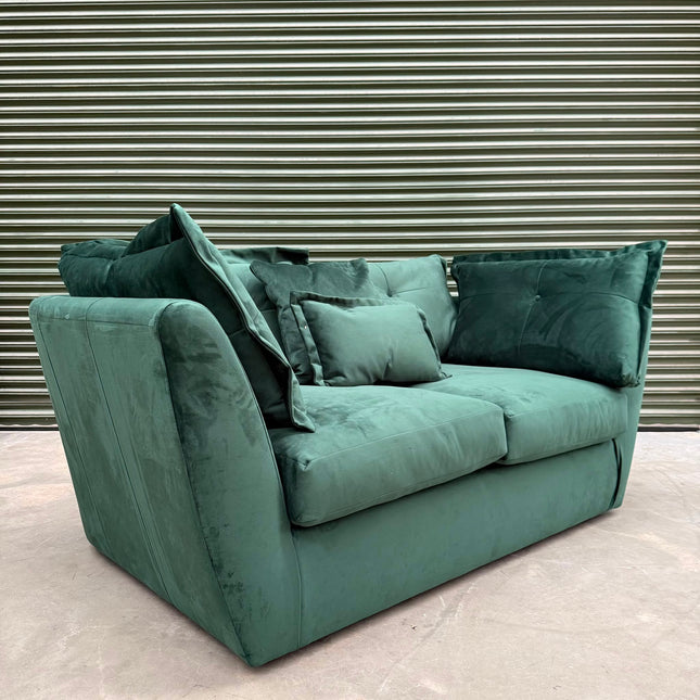 Moorland 2 Seater Sofa in Plush Emerald - Ex Display