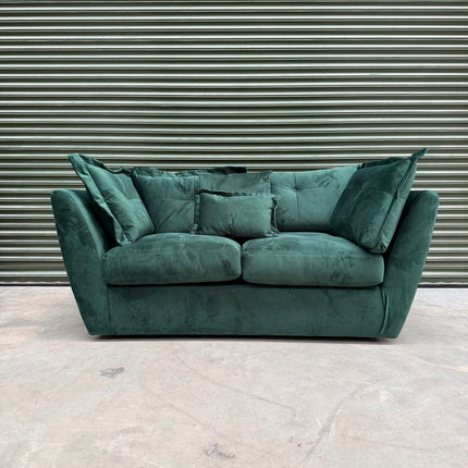 Moorland 2 Seater Sofa in Plush Emerald - Ex Display
