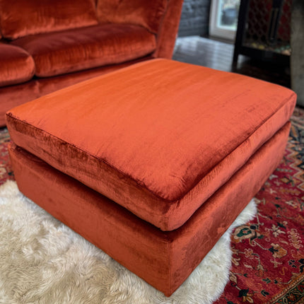 Haven Footstool in Opulence Velvet