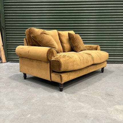 Dopamine 2 Seater Sofa in Opulence Bronze - Ex Display