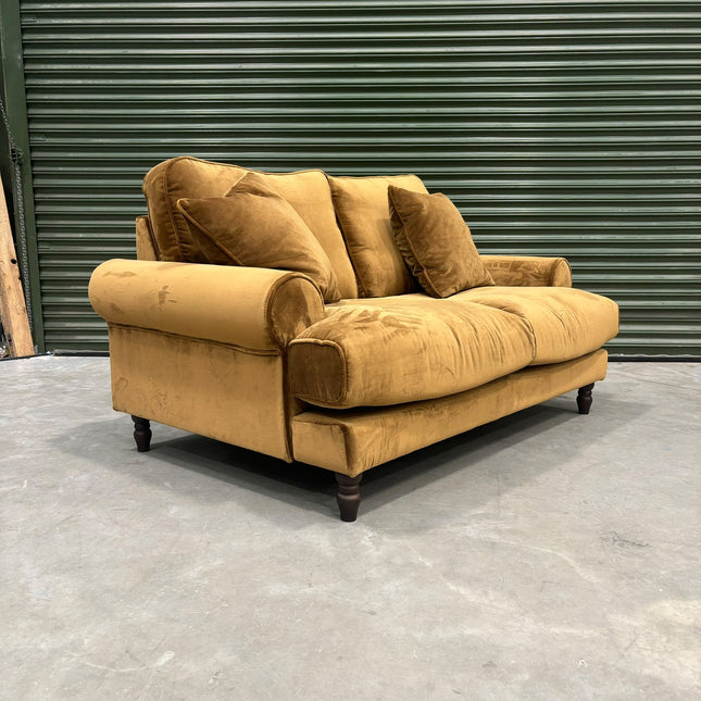 Dopamine 2 Seater Sofa in Opulence Bronze - Ex Display
