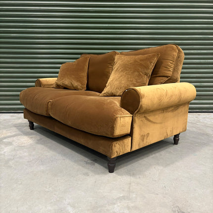 Dopamine 2 Seater Sofa in Opulence Bronze - Ex Display